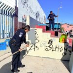 Recuperan canchas deportivas de la colonia Tres de Octubre y retiran 300 kilos de basura