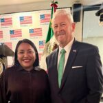 Evelyn Sánchez lleva agenda fronteriza a encuentro binacional en Ciudad de México
